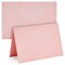 48 Pack 4x6 Blank Cards and Envelopes - DIY Printable Plain Greeting Notes for Birthday, Baby Shower, Wedding Invitations - Pink